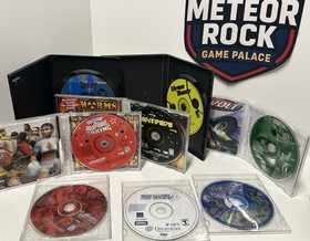 Sega Dreamcast System Black Sports Console -  HDMI Adapter- 8 Games - VMU Memory