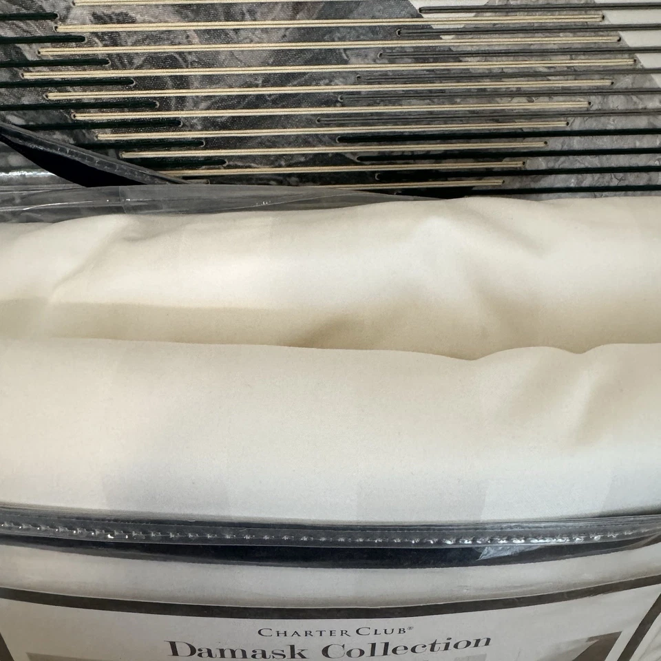 Charter Club Damask KING 550 TC 100% хлопок 3 шт. Пододеяльник тихий роскошный - Изображение 4 из 4