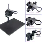 25/32/50/76mm Coarse Fine adjust Bracket Stand F Industry Microscope Camera Lens