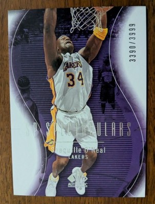 SHAQUILLE O'NEAL, 2003-04 SP AUTHENTIC, SP SPECTACULARS/3999 #117