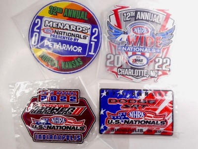 NHRA New  Embroidered Patch Lot Of 4  #14