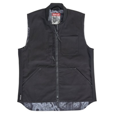 Biltwell Gilet 4 Speed Schwarz Größe L