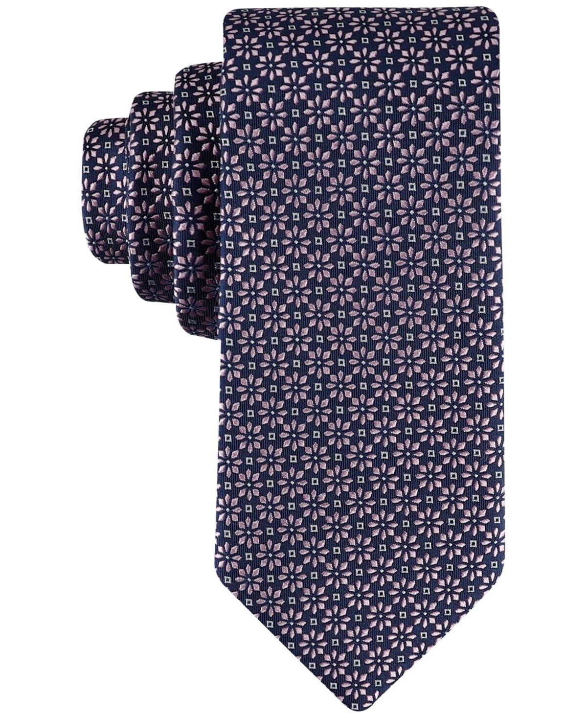 Tommy Hilfiger Men Tie Necktie One Size Pink Floral 6990₽