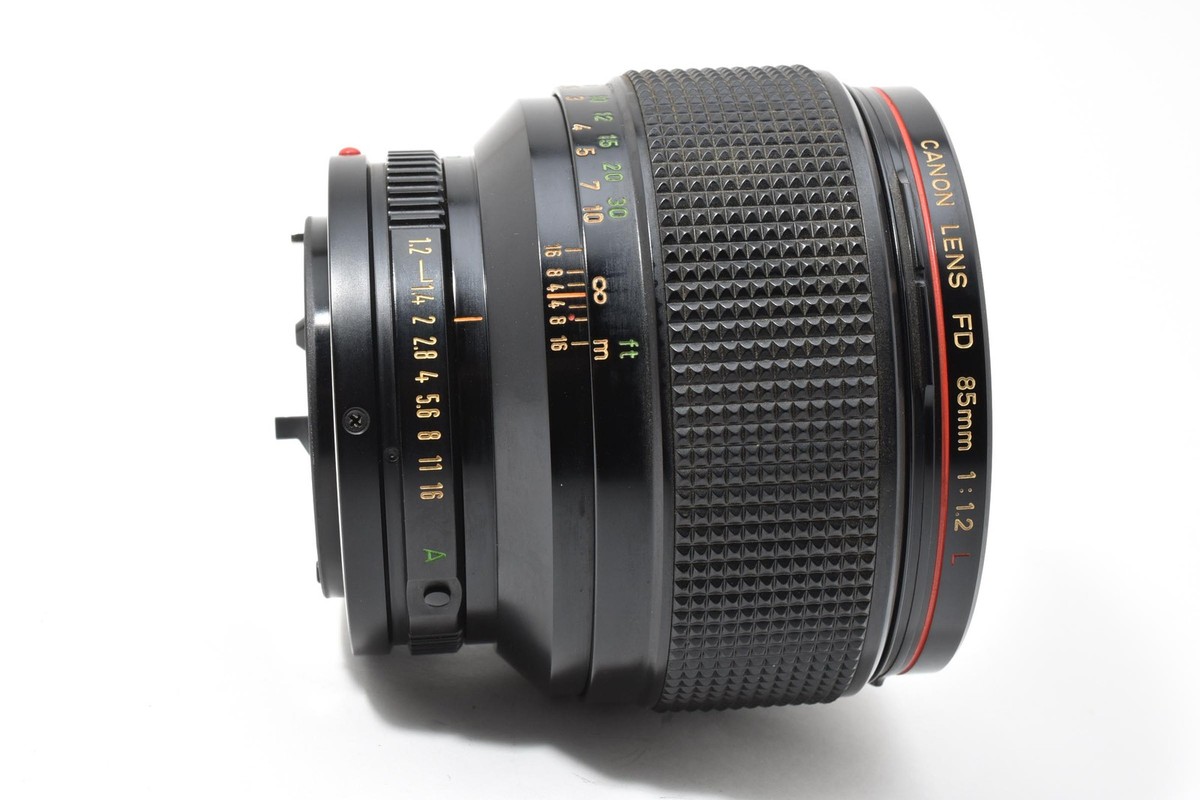 Exc+5] Canon New FD NFD 85mm f/1.2 L Portrait Prime MF Lens From
