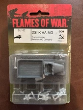 Battlefront Flames of War Soviet SU162 DShK AA MG on ZiS Truck Metal Resin New
