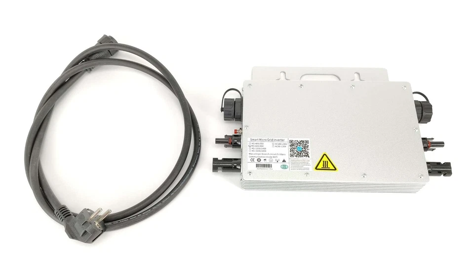 Inverter Solar Grid Tie 800W argento WIFI - Immagine 2 di 4