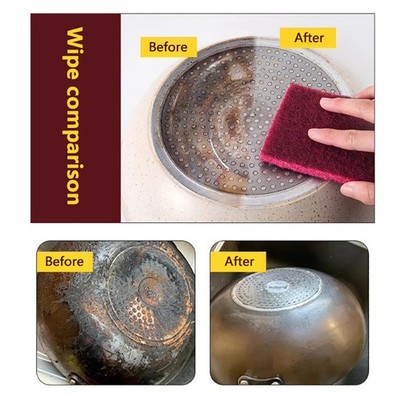 1m/roll Multifunction Removal Pan Bowl Emery Brush Eraser Cleaner Kitchen Rust