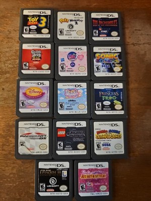 Nintendo DS game lot bundle Of 14