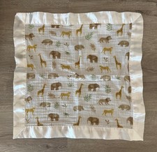 Aden  Anais Essentials Muslin Security Blanket Lovey Tanzania Safari Animals