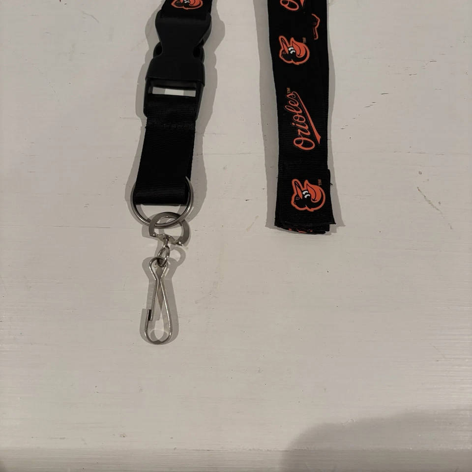 Baltimore Orioles Baseball Lanyard Detachable Visibily New - Image 2 of 2