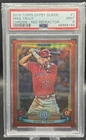 2019 TOPPS GYPSY QUEEN CHROME #1 MIKE TROUT CHROME-RED REFRACTOR PSA 9