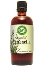Citronella Oil 118 ml 4 oz - 100 Pure - Citronella Essential Oil - Creation Ph