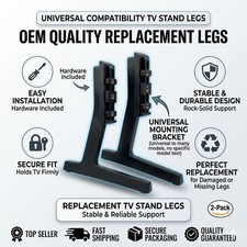 SAMSUNG OEM Stand Base Legs NoScrew for 55" TV'S, UN55DU7200BXZA