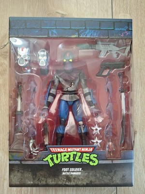 SUPER7 TMNT ULTIMATES FOOTSOLDIER BATTLE DAMAGED VERSION