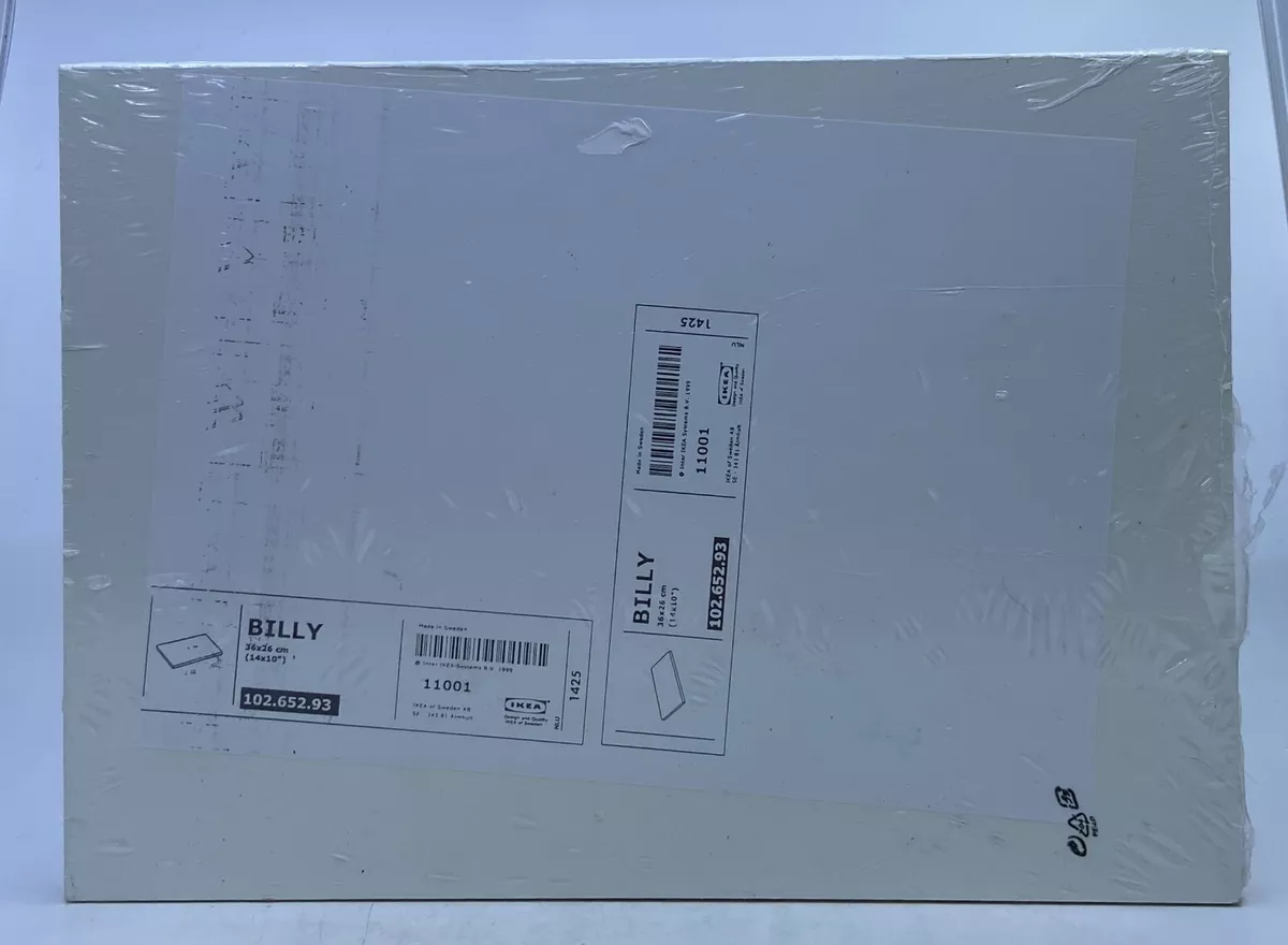 Ikea BILLY ONE Extra Shelf White 14 x10