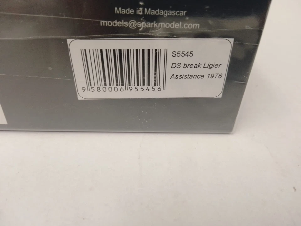 Spark Citroen DS Break Assistance Equipe Ligier Gitanes F1 1976 1/43 S5545 - Immagine 3 di 3