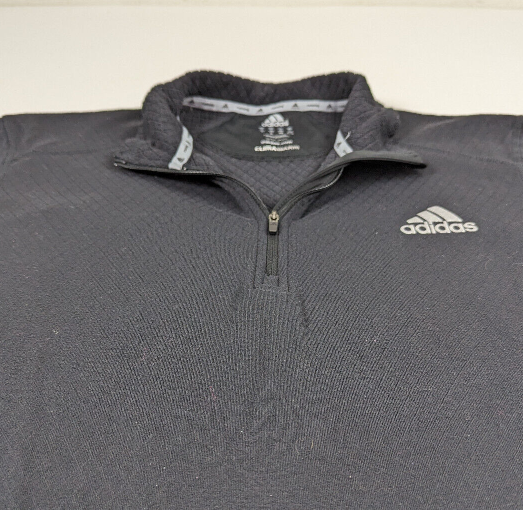 Adidas 1/4 Zip Fleece Pullover Mens Extra Large Climawarm