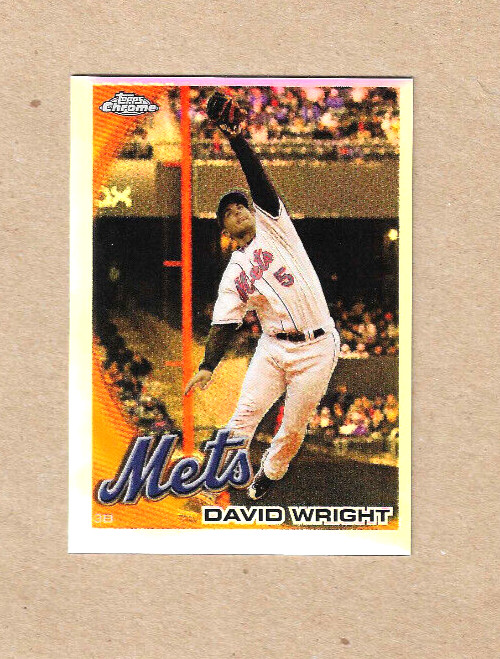 David Wright 2010 Topps Chrome refractor #22