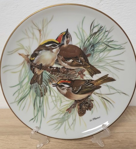 Tirschenreuth Wandteller WWF Vogel Ursula Band Porzellan Vintage - 第 2/7 張圖片