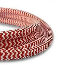 Italienisch farbig geflochtene Beleuchtung 2/3 Kern Stoffkabel Flexkabel Vintage Retro - Bild 88 von 102