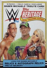 2018 Topps WWE Heritage Wrestling Cards WWF Complete Your Set U Pick