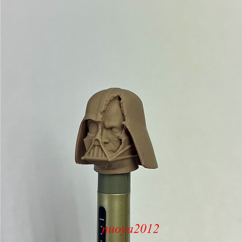 1/4 Head Sculpt Darth Vader Anakin Skywalker For 18inch Male Action Figure Body - Picture 5 of 5