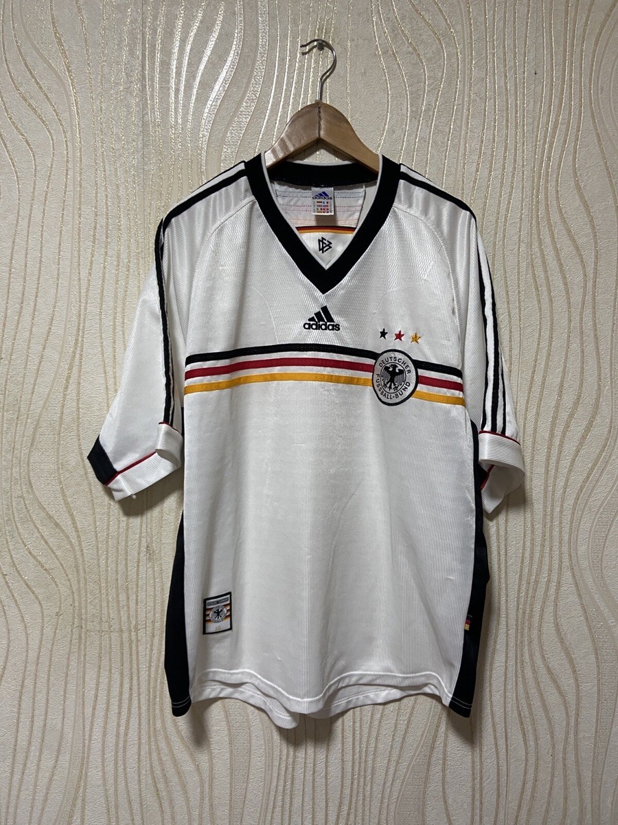 GERMANY 1998 1999 2000 HOME FOOTBALL SHIRT SOCCER JERSEY ADIDAS sz