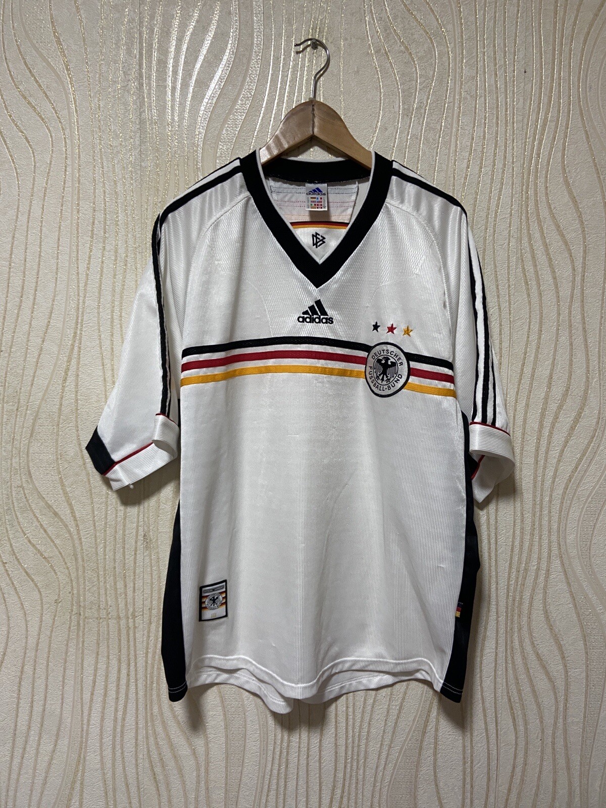 GERMANY 1998 1999 2000 HOME FOOTBALL SHIRT SOCCER JERSEY ADIDAS sz XL MEN