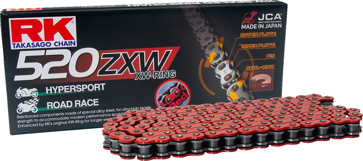 Rk Sealed Chain (Zxw) Connecting Link 520 Zxw Rr520Zxwrl | eBay