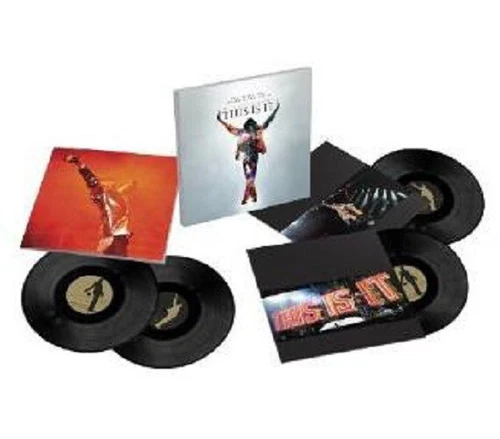 Michael Jackson - This Is It 4 x LP VINYL BOX SET - SEALED NEW RECORD - VG+ SLV