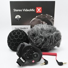 RODE Stereo VideoMic X SVMX Stereo Condenser ...