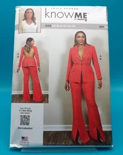 Know Me ME2065 Misses' Blazer & Pants Sz 6-14 UNCUT