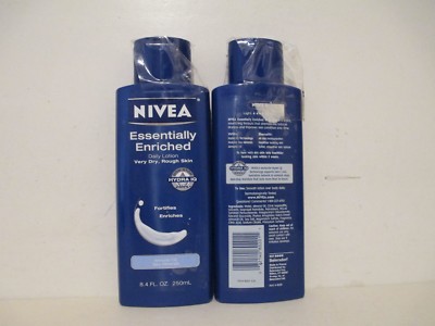 Nivea Essentially Enriched Daily Lotion Almond Oil Sea Minerals 8.4 oz ~ 1 or 2