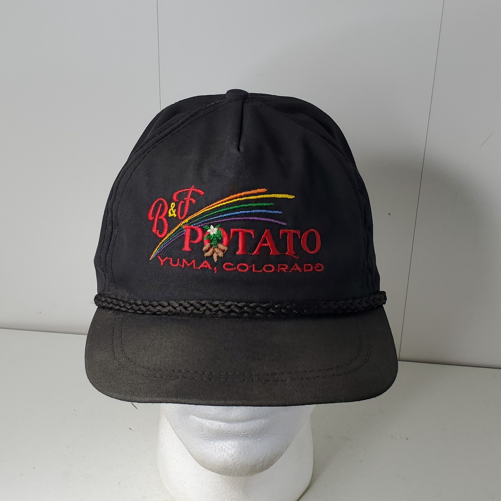 VTG B & F Potato Logo Embroidered Yuma Colorado Strap… Gem