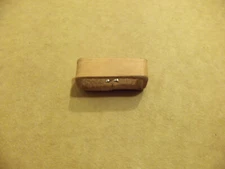 1 1/2" Natural Leather Belt Keepers / Loops (Pack Of 6)