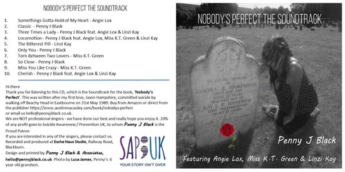 Personal Signed Copy of Nobody's Perfect by Penny J Black (Hardback, 2019) & CD - Picture 3 of 5