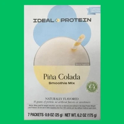 Ideal Protein Piña Colada Smoothie Mix - 7 packets