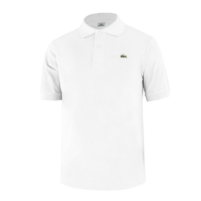 polo blanco lacoste