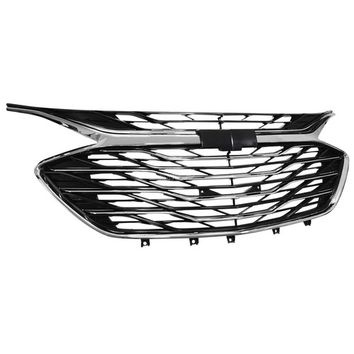 3PCS Chrome Front Grille Upper Lower Grill For Chevrolet Malibu 2019 2020-2023 - Picture 6 of 15