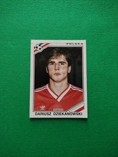 PANINI MEXICO 86 WC 1986 DZIEKANOWSKI 377 POLSKA STICKER NUOVA EDICOLA ESAURITA