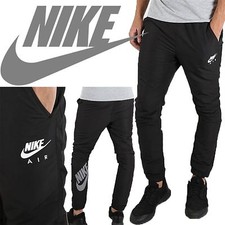 Mens New Nike Air Tracksuit Woven Cuffed Bottoms Joggers Track Pants Trousers 