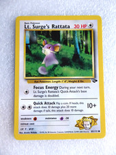Lt. Surge’s Rattata 85/132 - Gym Challenge