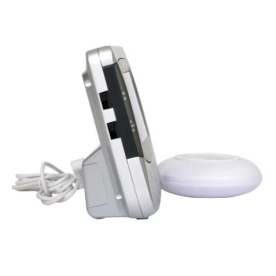 Sonic Alert Sonic Boom SBD375ss Vibrating Dual Alarm Clock | Silver - Image 4 of 4