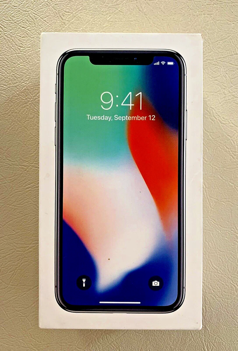 APPLE iPhone X - 256GB - Silver | eBay