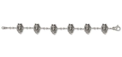 Collie Bracelet Jewelry Sterling Silver Handmade Dog Bracelet COL5-BR