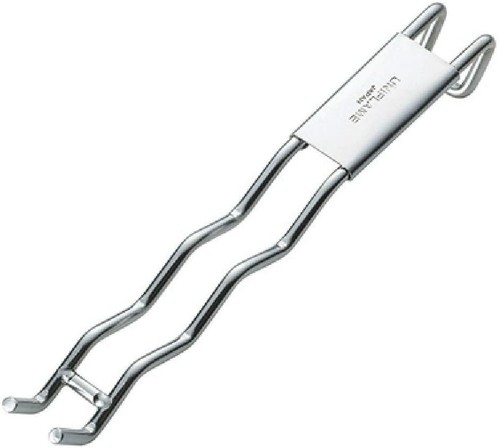 UNIFLAME WAVE GRILL HANDLE 665787 - 100g 215mm MADE IN JAPAN - Picture 8 of 9
