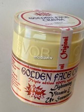 1 x GOLDEN FACE TRIPLE ACTION LIGHTENING FACECREAM VITAMIN E  UV SUNSCREEN