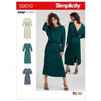 Simplicity 9010 Misses Kleider NäHen Muster GrößEn 6-14 & 14-22 Leicht Zu NäHen