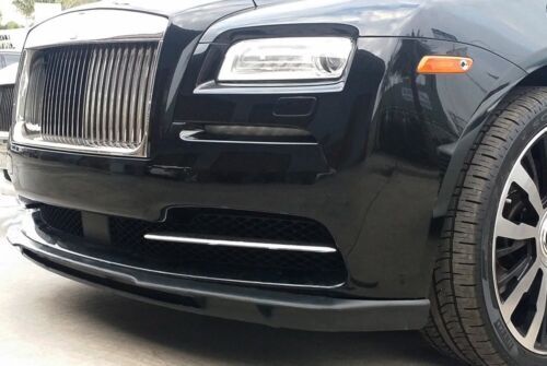 Front Bumper Lip Spoiler Linea Tesoro Style For Rolls-Royce Wraith 2014-2017