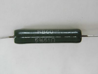 5 Résistances Bobinées Vitrifiées 3.3k Ohms 0.5% 0.8W SETA - Neuf France